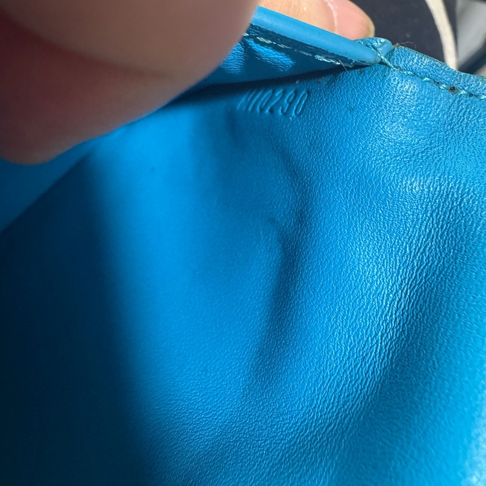 Louis Vuitton LV Monogram Pocket Organizer in Turquoise - Picture 5 of 5